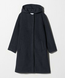 ＜A DAY IN THE LIFE＞針織海狸連帽2WAY大衣