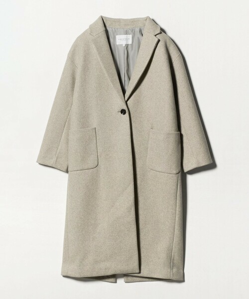 ＜A DAY IN THE LIFE＞針織厚呢切斯特大衣