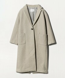 ＜A DAY IN THE LIFE＞針織厚呢切斯特大衣