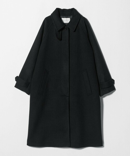 ＜A DAY IN THE LIFE＞針織海狸巴爾瑪肯領大衣