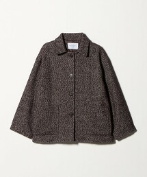 ＜A DAY IN THE LIFE＞金絲仿粗花呢工裝外套
