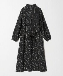 ＜A DAY IN THE LIFE＞荷葉領襯衫洋裝