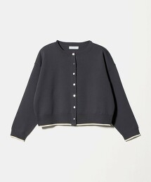 ＜A DAY IN THE LIFE＞底邊線條開襟衫