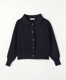 ＜A DAY IN THE LIFE＞緹花POLO開襟衫