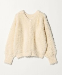 ＜A DAY IN THE LIFE＞羽毛分量感2WAY開襟衫