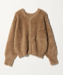 ＜A DAY IN THE LIFE＞羽毛分量感2WAY開襟衫