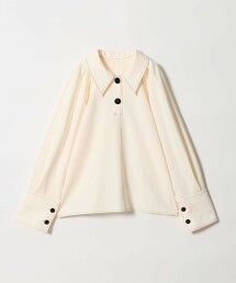 ＜EMMEL REFINES＞ 正面鈕扣罩衫