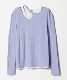 ＜EMMEL REFINES＞鏤空設計層次上衣