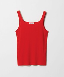 ＜EMMEL REFINES＞ 羅紋抽針方形坦克背心