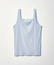 ＜EMMEL REFINES＞ 羅紋抽針方形坦克背心
