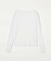 ＜EMMEL REFINES＞ 羅紋抽針船領長袖上衣