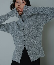 ＜EMMEL REFINES＞ 混色2WAY針織上衣