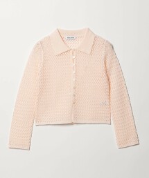 ＜EMMEL REFINES＞ 亮片網眼針織