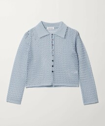 ＜EMMEL REFINES＞ 亮片網眼針織