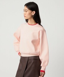 ＜EMMEL REFINES＞ 運動風圓領針織上衣