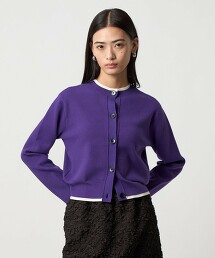 ＜EMMEL REFINES＞ 配色線條2WAY 針織上衣