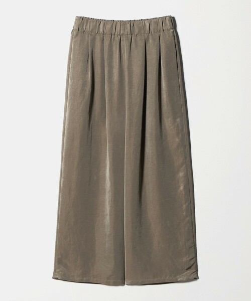 ＜EMMEL REFINES＞ 緞面線條輕便褲