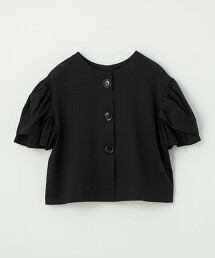 ＜EMMEL REFINES＞ 大鈕扣泡泡袖2WAY襯衫