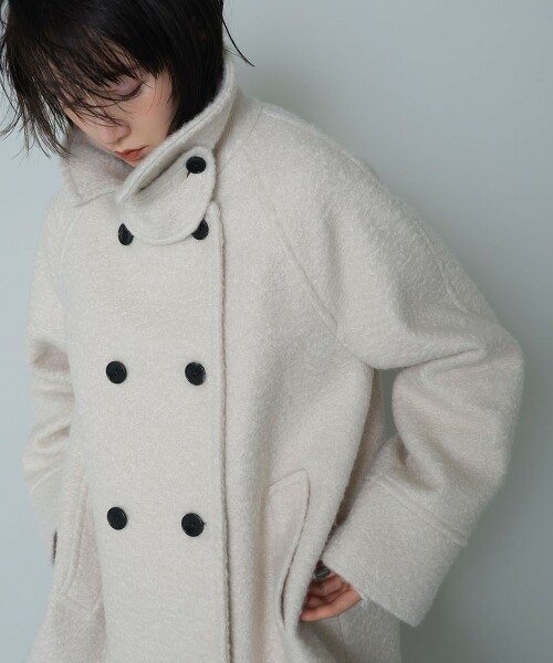 ＜EMMEL REFINES＞ A字中長版大衣