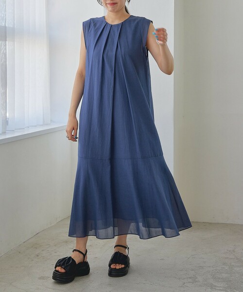 mel✩merido 樣 專用 EMMEL REFINES＞2WAY雪紡紗洋裝｜EMMEL REFINES｜UNITED ARROWS
