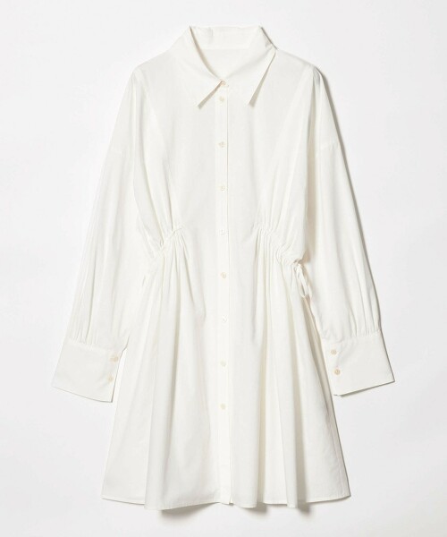 ＜EMMEL REFINES＞ 抽繩襯衫長版洋裝