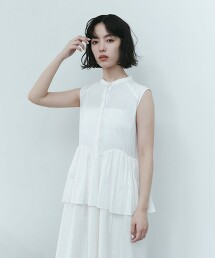 ＜EMMEL REFINES＞ 蛋糕下擺層次洋裝