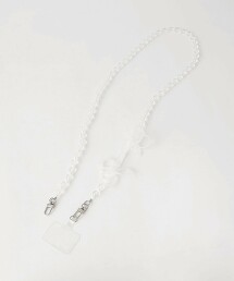 ＜CASSELINI＞花朵串珠手機背帶