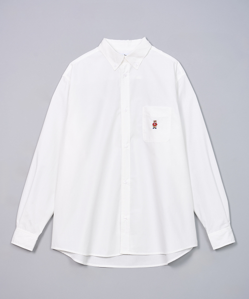 台灣限定 coen bear 刺繡襯衫 男款