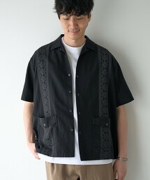 棉麻古巴襯衫