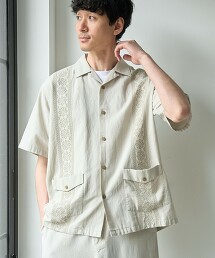 棉麻古巴襯衫