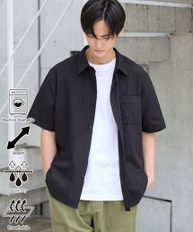 【SOTA(R)】吸水速乾輕鬆短袖襯衫