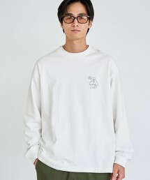 RYO KANEYASU × coen 動物印花長袖T恤