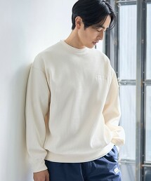 SOLOTEX(R) 重磅華夫格圓領上衣