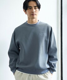 SOLOTEX(R) 重磅華夫格圓領上衣