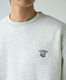 狗狗刺繡圓領保暖衛衣