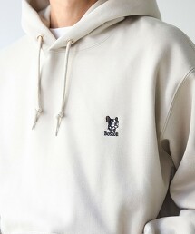 狗狗刺繡保暖連帽上衣