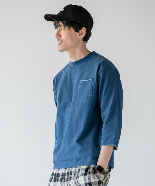 配色添紗7分袖t恤 Coen 官方購物 United Arrows Ltd