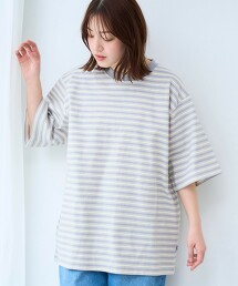 Repur重磅棉橫條紋T恤 抗菌除臭
