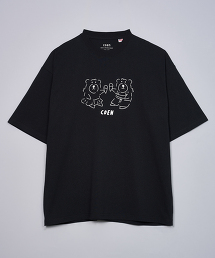 台灣限定 USA棉  coen bear 冰淇淋插畫TEE 男款