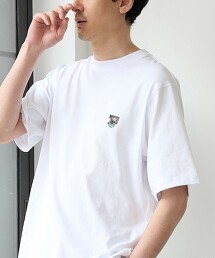 USA美國棉動物刺繡T恤