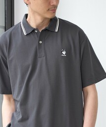 涼感鹿子織動物刺繡POLO衫