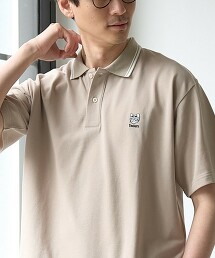 涼感鹿子織動物刺繡POLO衫
