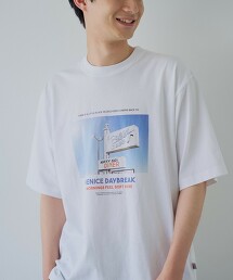 西海岸相片印花T恤