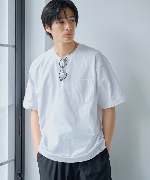 多機能素色口袋T恤 抗UV・涼感・吸水速乾・遮熱