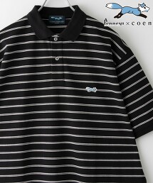 PENNEYS特別訂製 乾爽鹿子織橫條紋POLO衫 吸水速乾