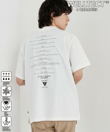 【WELLTECT】抗UV涼感多機能印花T恤