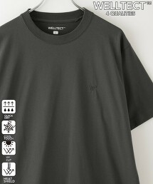 【WELLTECT】抗UV涼感多機能LOGO刺繡T恤