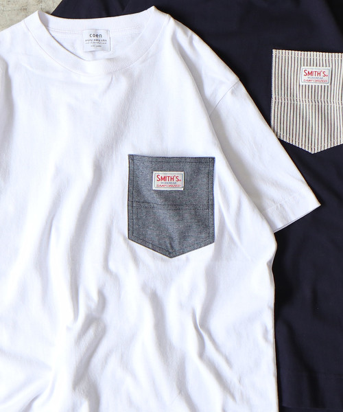 SMITH特別訂製口袋T恤19SS