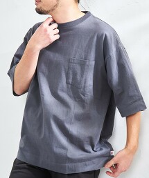 USA美國棉厚磅數 寬鬆版型圓領T恤