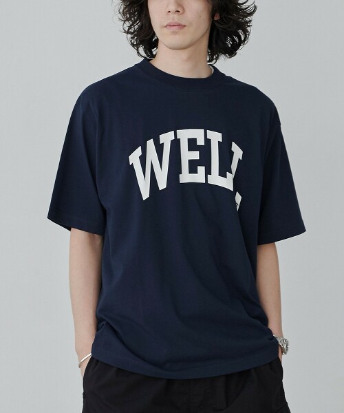 【WELLTECT】LOGO印刷圓領T恤